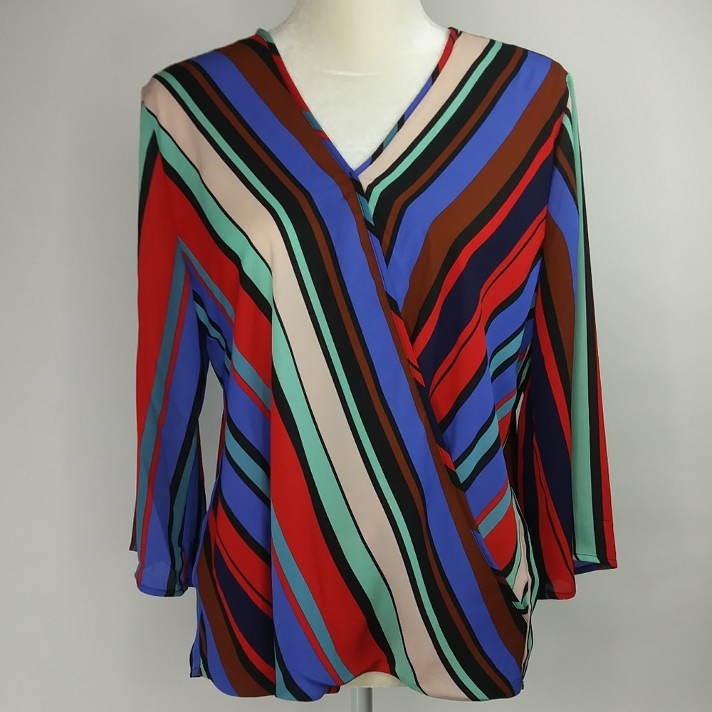 Beautiful Multicolor Casual Blouse NWT